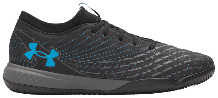 Under Armour Magnetico Select 5 Indoor Black Blue Atlantis