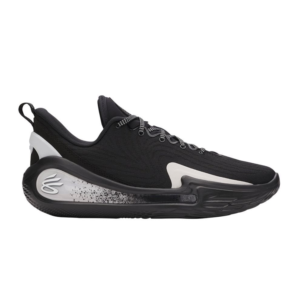 Pre-owned Curry Brand Curry Flow 12 Team 'black Halo Grey White' | Men's Size 13
