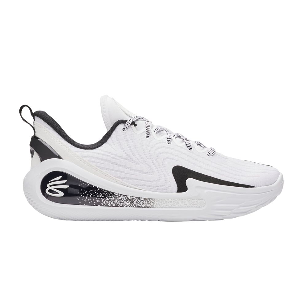 Pre-owned Curry Brand Curry Flow 12 Team 'white Black' | Men's Size 10