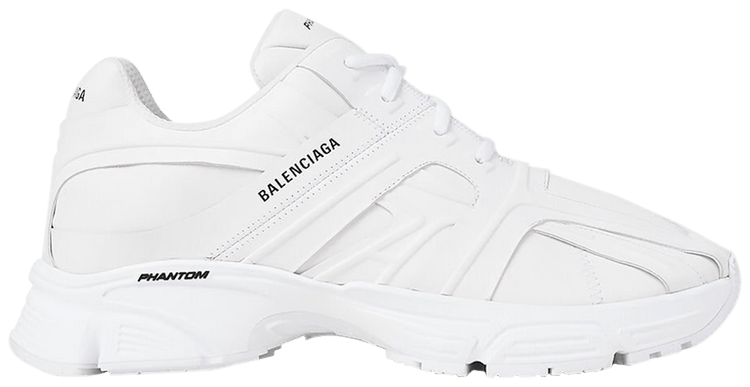 Balenciaga Phantom Sneaker White Leather