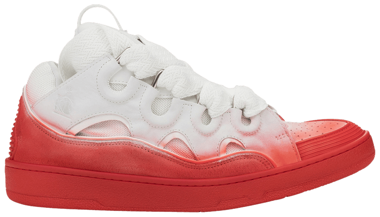 Lanvin Curb Sneakers Gradient Red