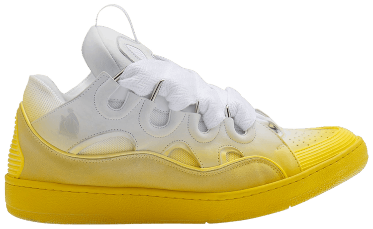 Lanvin Curb Sneakers Gradient Yellow