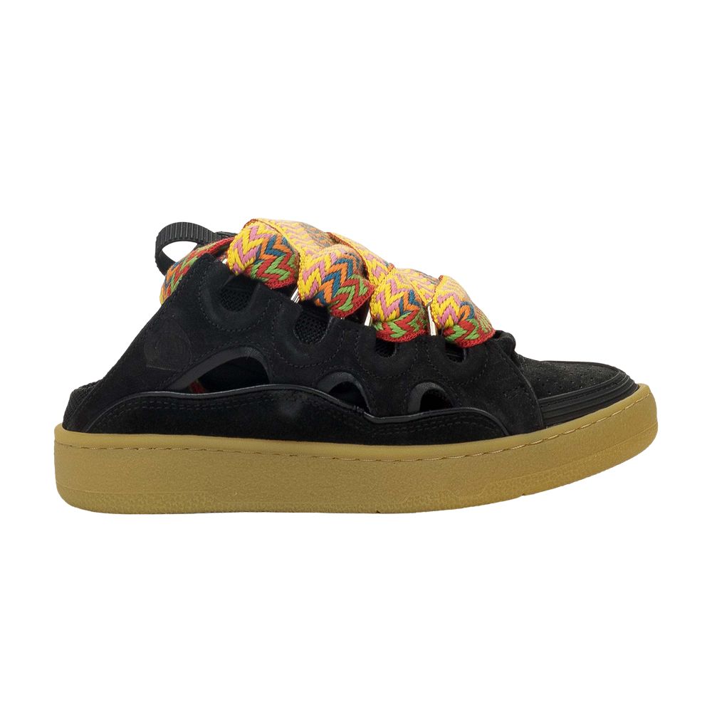 Pre-owned Lanvin Wmns Curb Mule ' Black' | Women's Size 38
