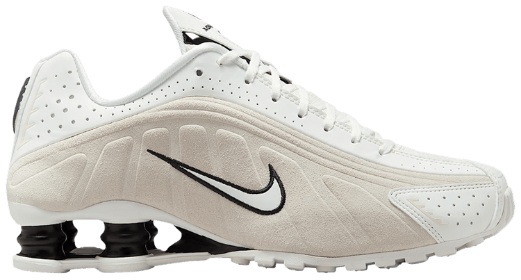 Nike Wmns Shox R4 Summit White Light Orewood Brown