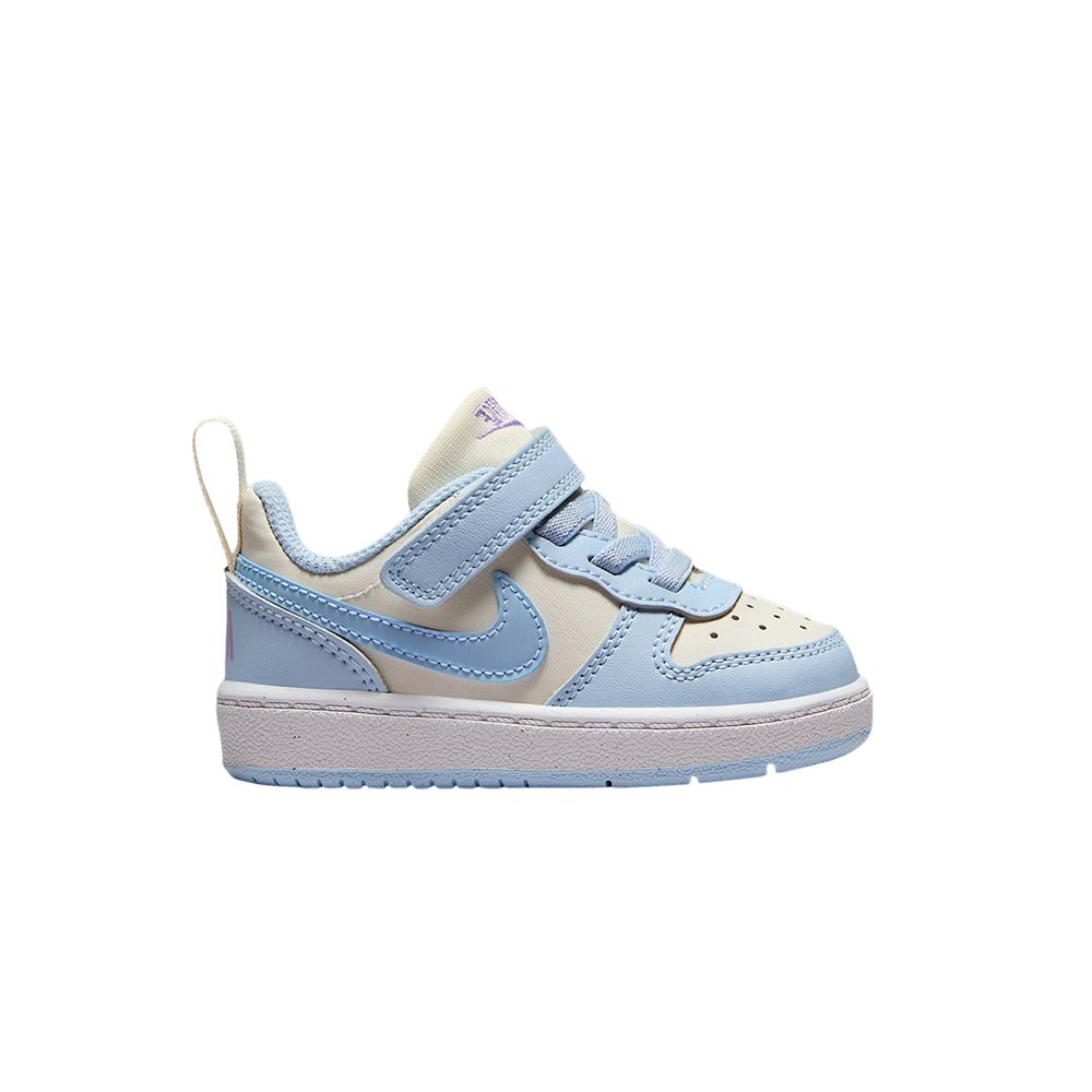 Pre-owned Nike Court Borough Low Recraft Td 'soft Pearl Celestine Blue' | Infant Size 6