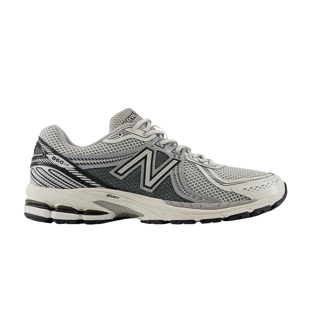 New Balance 860v2 'Sea Salt Dark Grey' | White | Men's Size 10.5 - ML860SB2