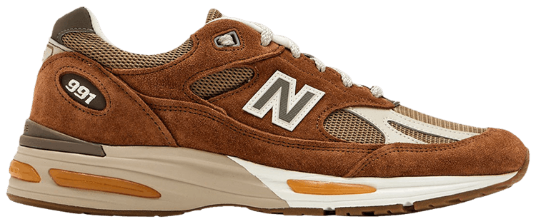 New Balance 991v2 Made in England Caramel Cafe