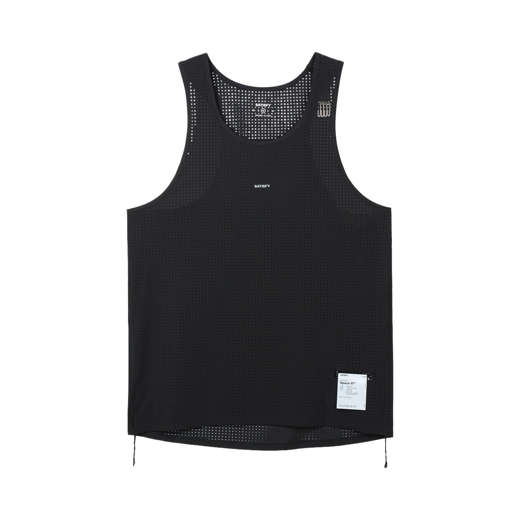 Pre-owned Satisfy Space-o Singlet 'black' | Men's Size M