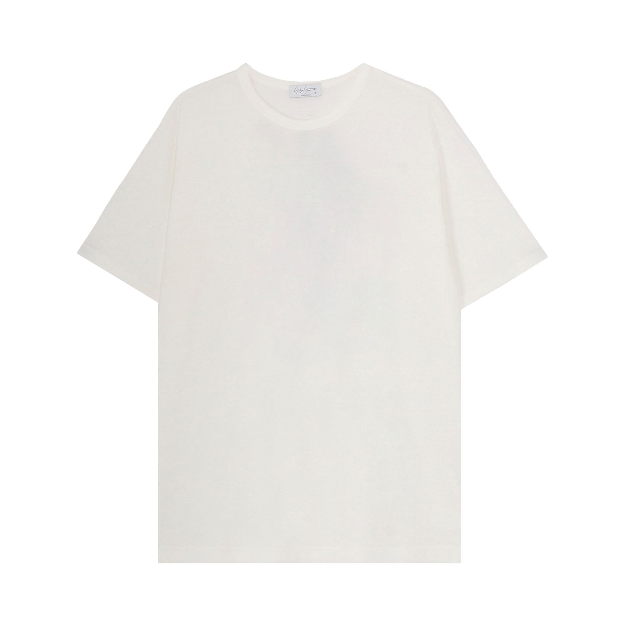 Pre-owned Yohji Yamamoto Pour Homme Basic Short-sleeve T-shirt 'off White' | Men's Size 3