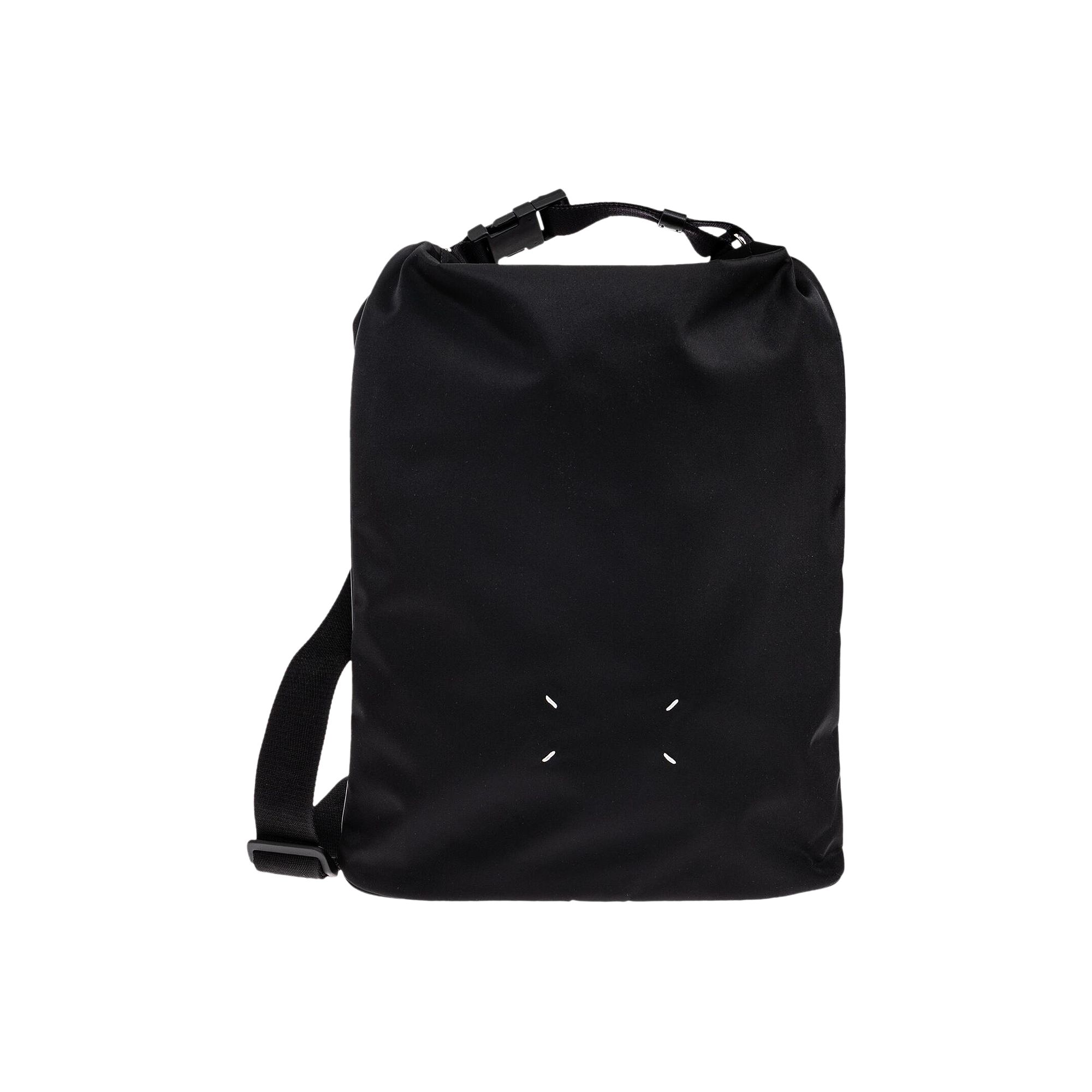 Pre-owned Maison Margiela High Tech Roll Up Backpack 'black' | Men's Size Onesize