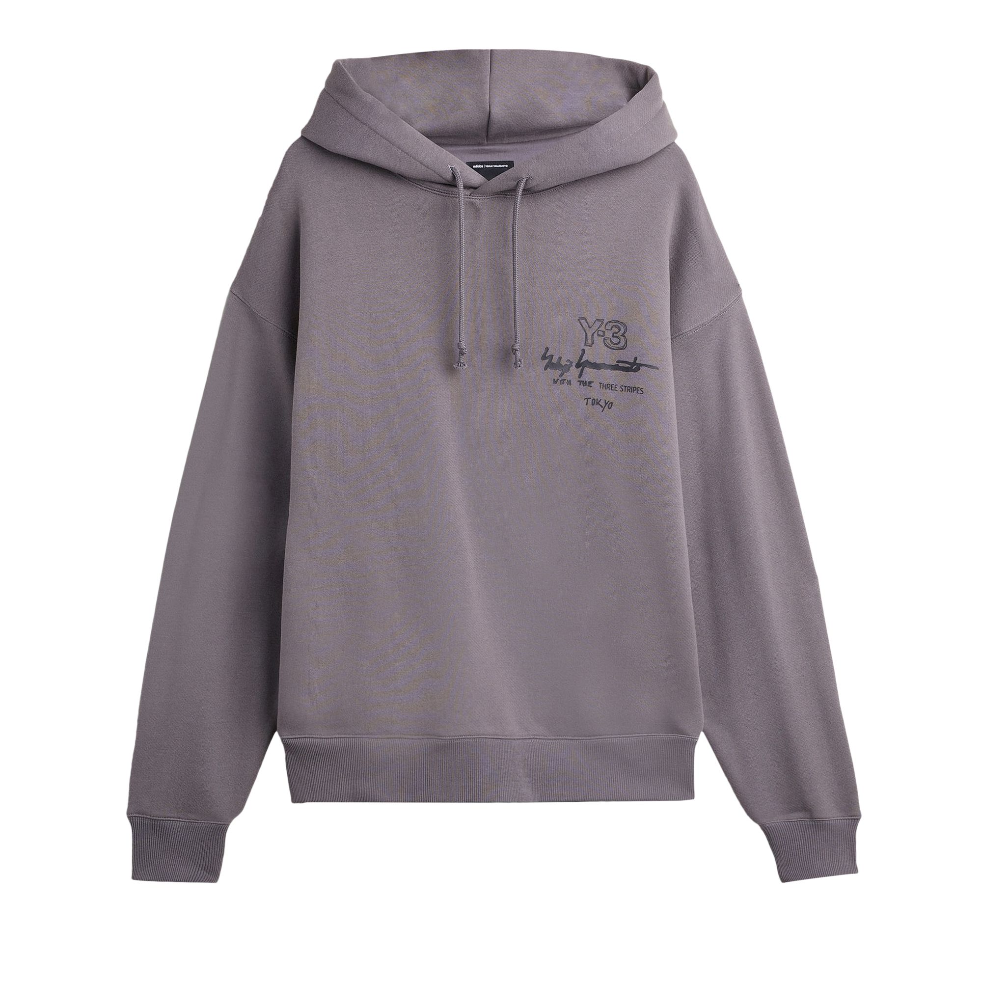 Pre-owned Y-3 Graphic Ft Hoodie 'grey' | Men's Size M In Gray