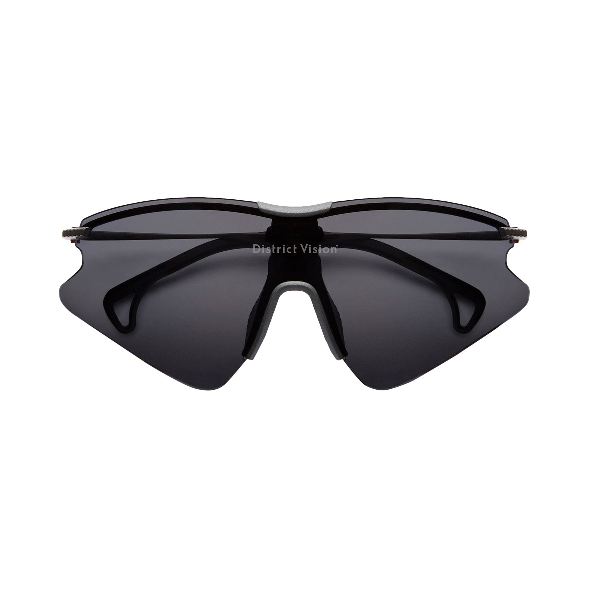 Pre-owned District Vision Kohei Aero Blade Ti Sunglasses 'graphite/onyx' | Grey | Men's Size Onesize In Gray