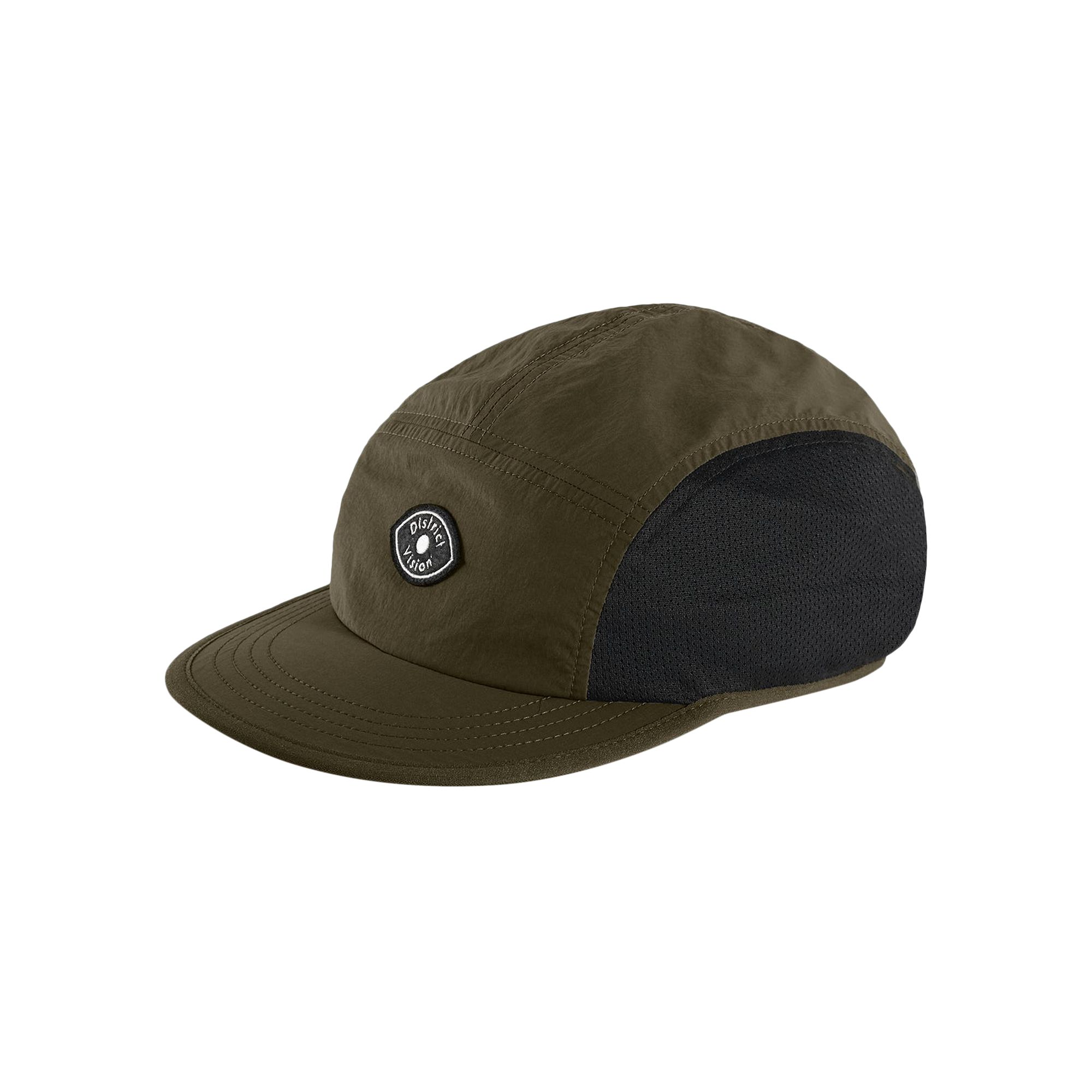 Pre-owned District Vision Performance Paneled Mesh Hat 'cypress' | Green | Men's Size Onesize