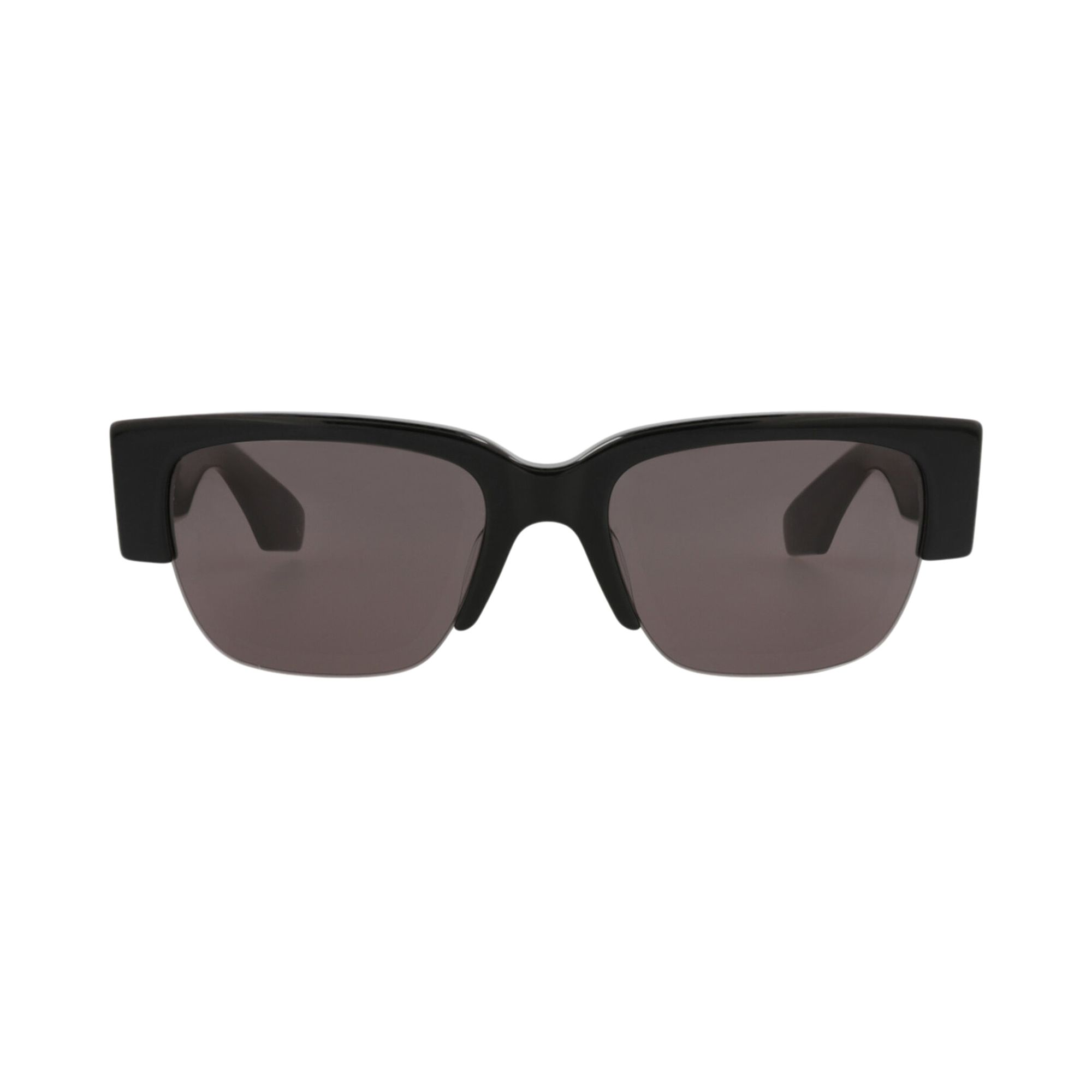 Pre-owned Alexander Mcqueen Square Sunglasses 'black/grey' | Men's Size Onesize