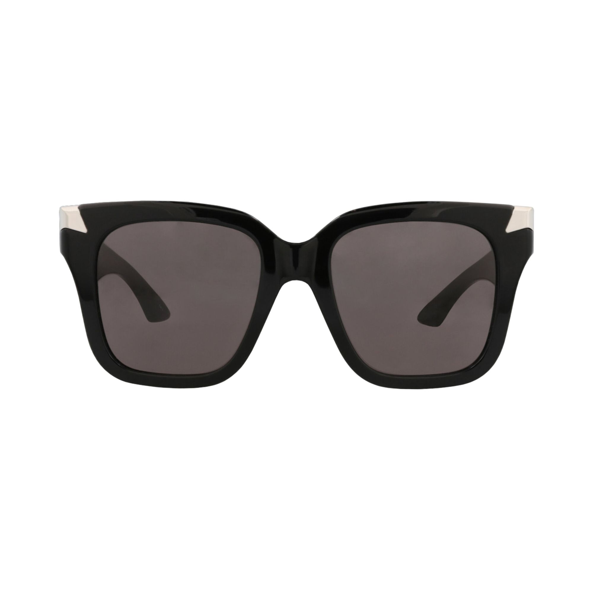 Pre-owned Alexander Mcqueen Square Sunglasses 'black/grey' | Women's Size Onesize