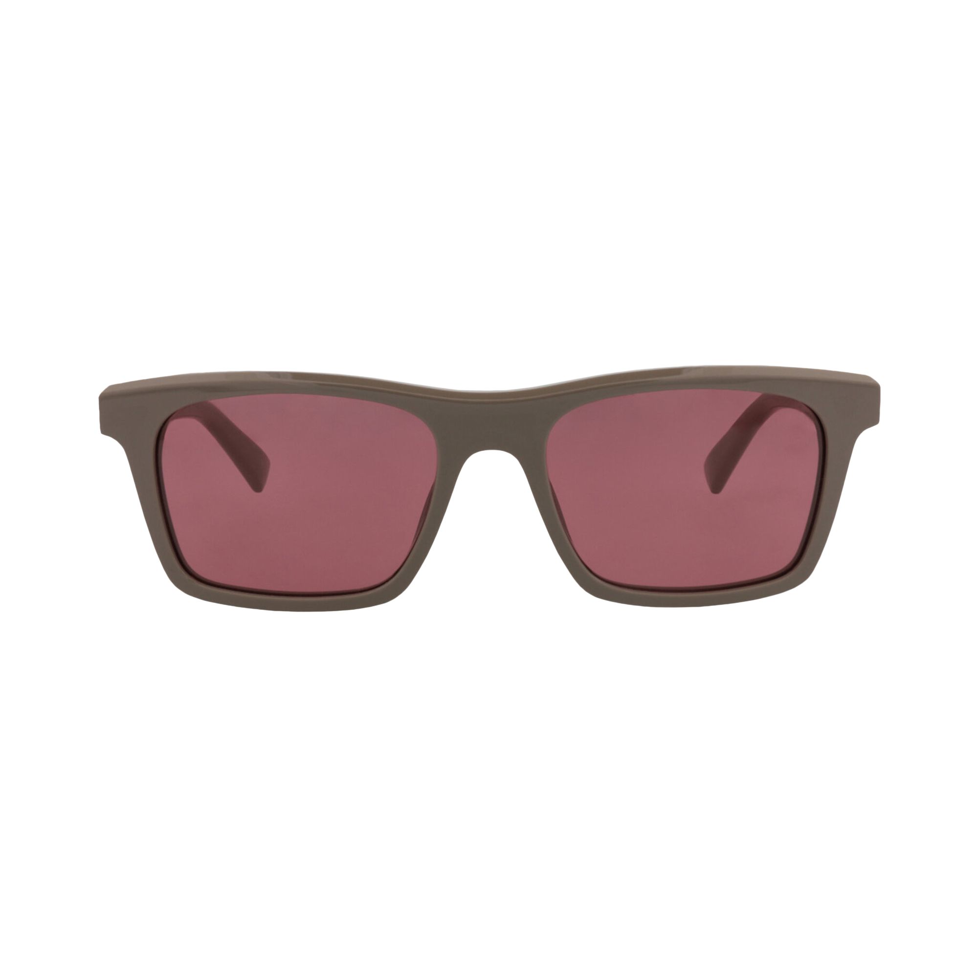 Pre-owned Alexander Mcqueen Square Sunglasses 'brown/violet' | Men's Size Onesize