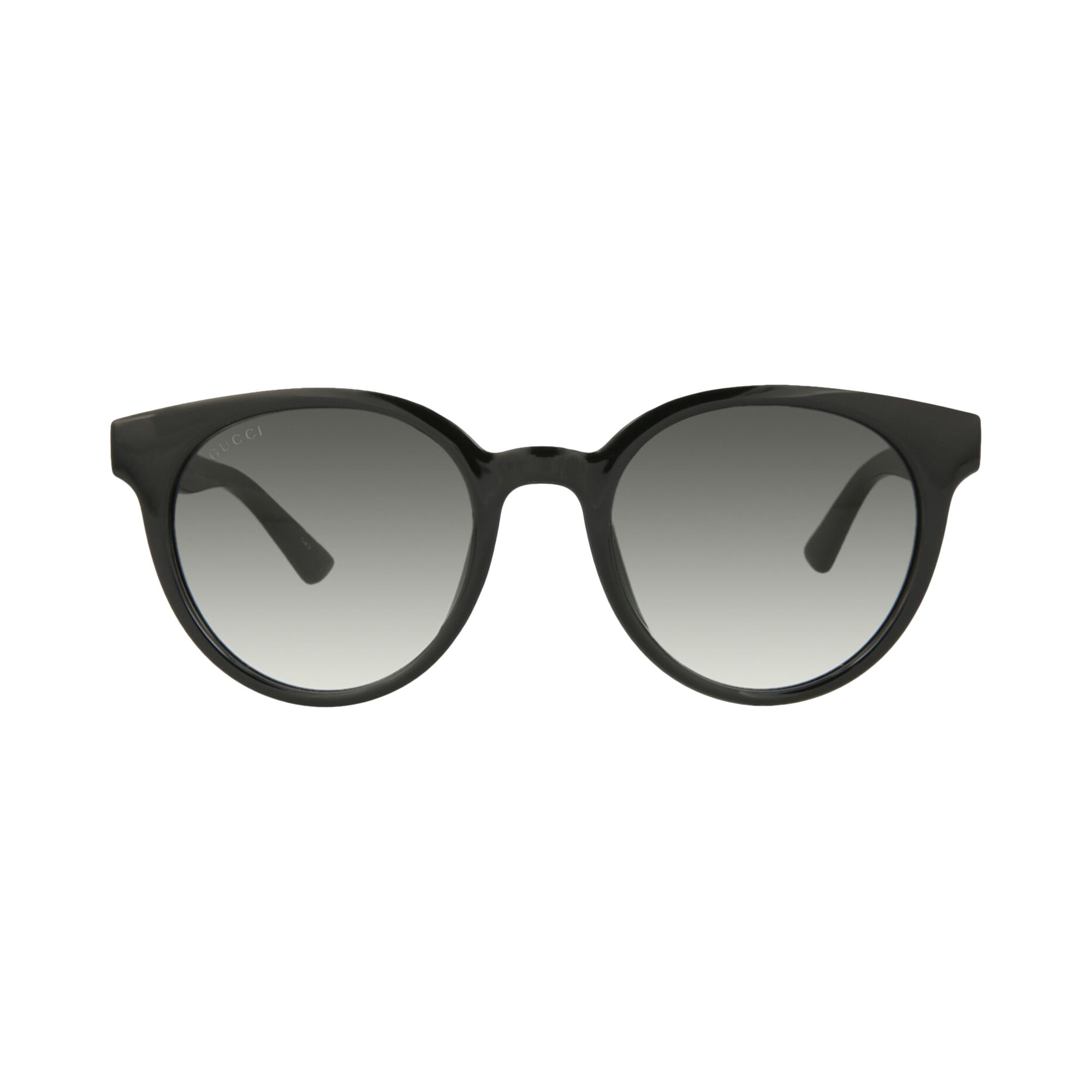 Pre-owned Gucci Round Sunglasses 'black/grey' | Women's Size Onesize