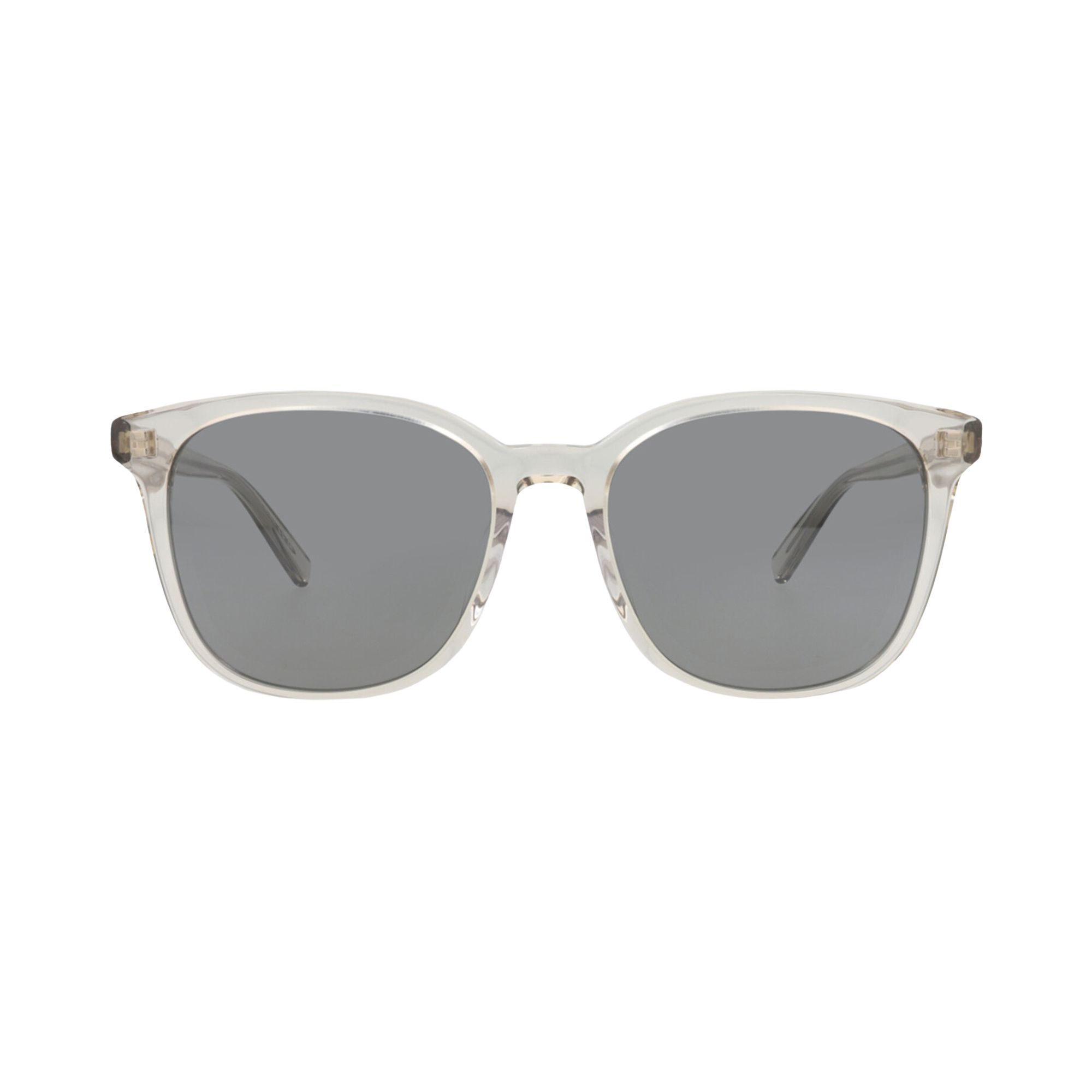 Pre-owned Saint Laurent Round Sunglasses 'beige/silver' | Cream | Men's Size Onesize In White