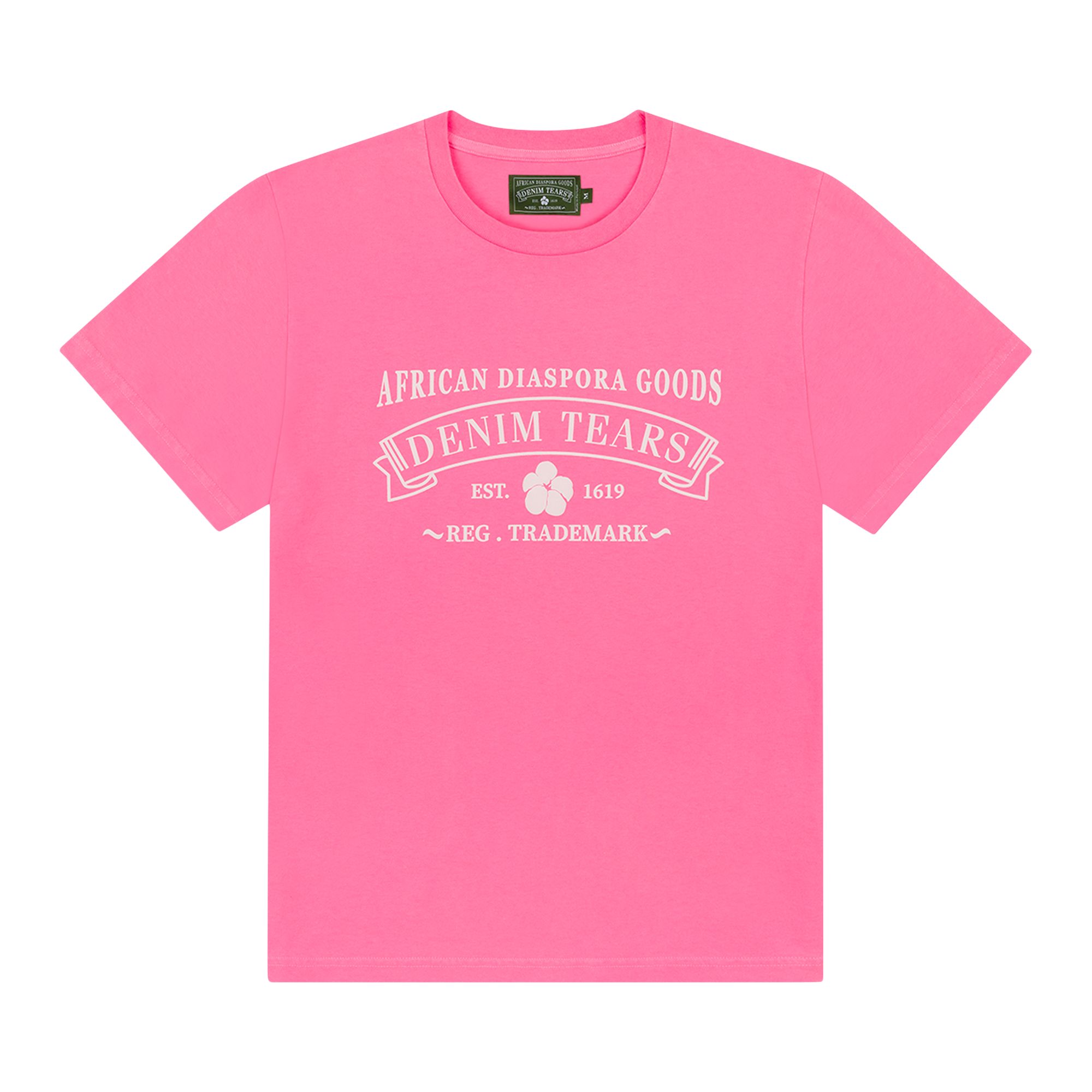 Pre-owned Denim Tears Adg Tee 'pink' | Men's Size Xl