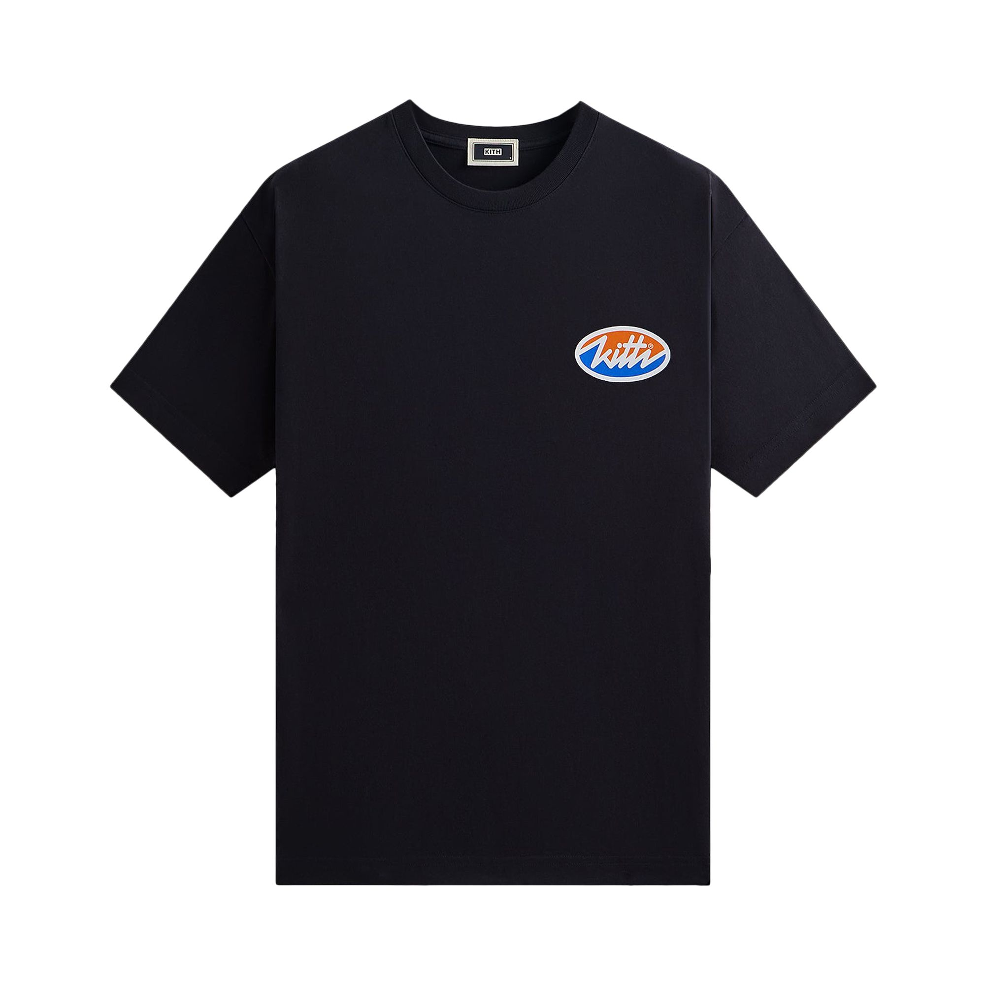 Pre-owned Kith Split Logo Tee 'ink' | Black | Men's Size M