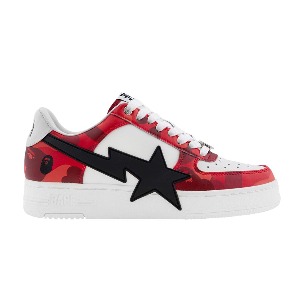 BAPE Bapesta OS #1 M1 'Red' | Men's Size 8.5 - 1L30191308-RED