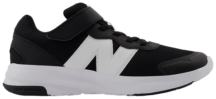 New Balance 578v1 Big Kid Wide Black White