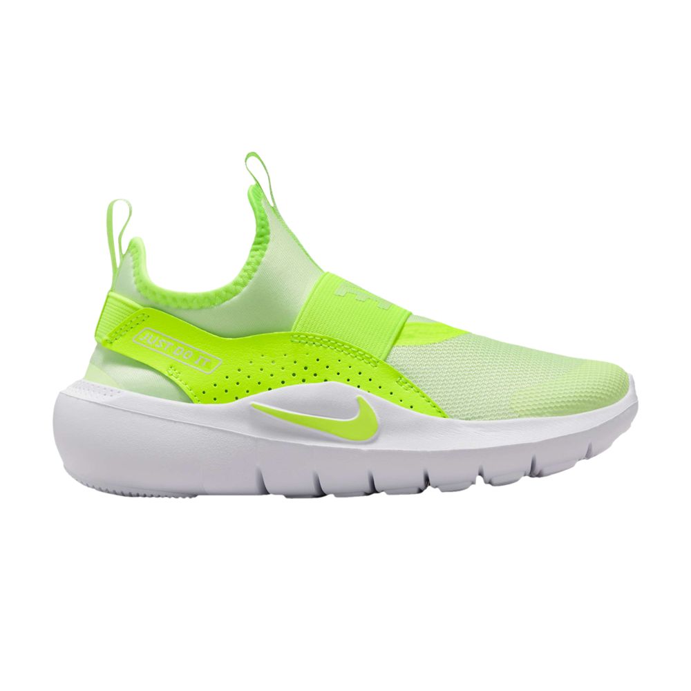 Nike Flex Runner 4 PS 'Barely Volt' | Green | Kid's Size 3 - IF2894-700