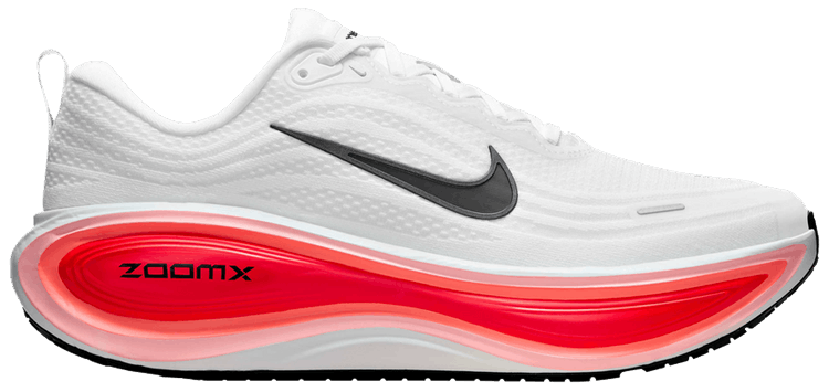 Nike Vomero Plus Extra Wide White Bright Crimson Black