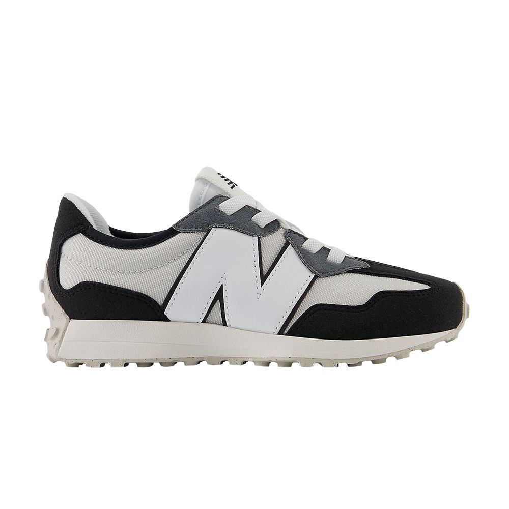 New Balance 327 Bungee Lace Little Kid Wide 'Grey White' | Kid's Size 11 - PH327GX-W