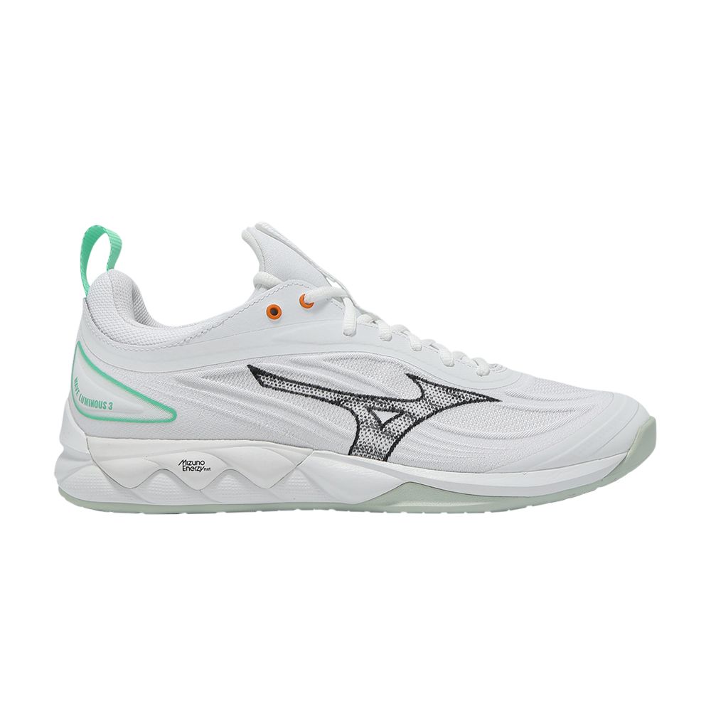 Pre-owned Mizuno Wave Luminous 3 'white Black' | Men's Size 10.5