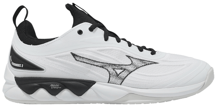 Mizuno Wave Luminous 3 Wide White Black