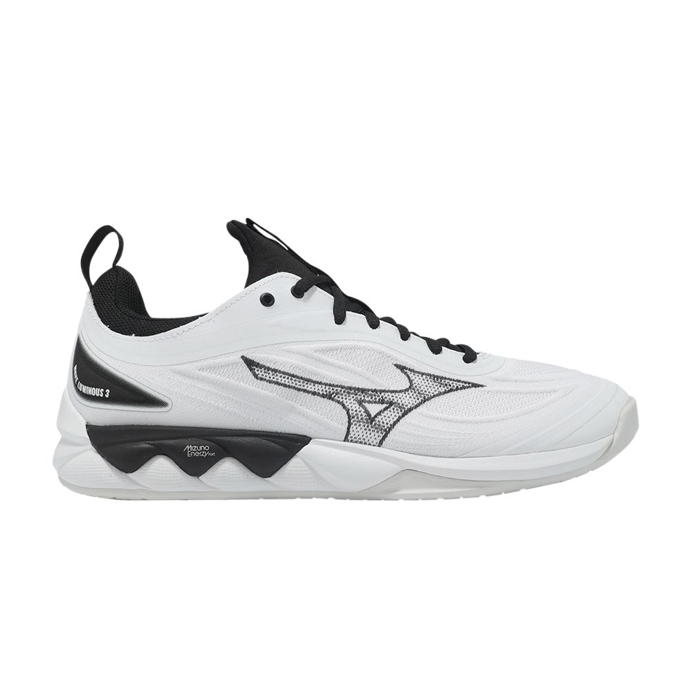 Pre-owned Mizuno Wave Luminous 3 Wide 'white Black' | Men's Size 11