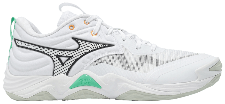 Buy Mizuno Wave Momentum Elite 'White Black Frozen Emerald
