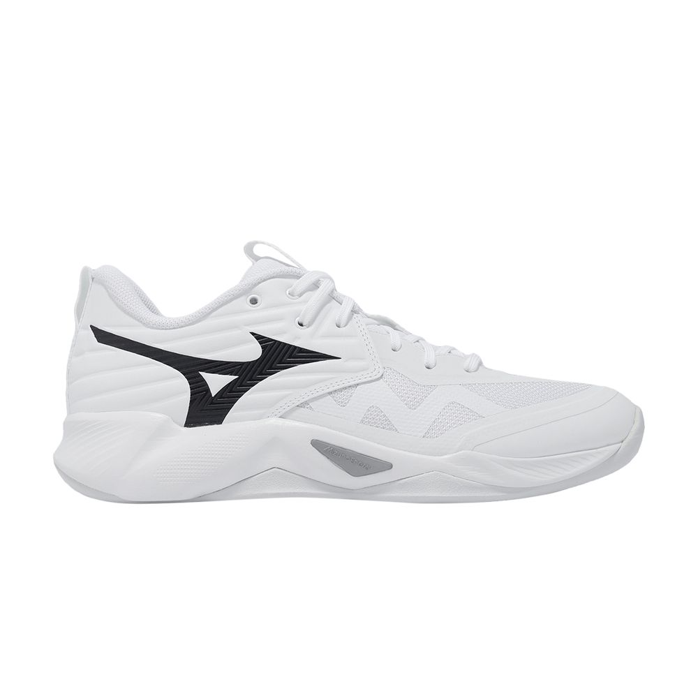 Pre-owned Mizuno Wave Momentum Pro 'white Black' | Men's Size 8.5