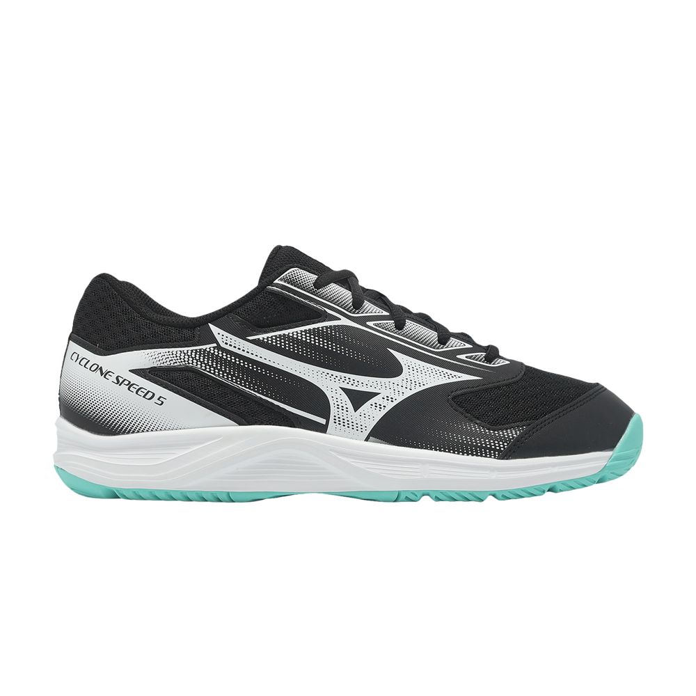 Pre-owned Mizuno Cyclone Speed 5 'black Tangelo Ice Green' | Men's Size 6