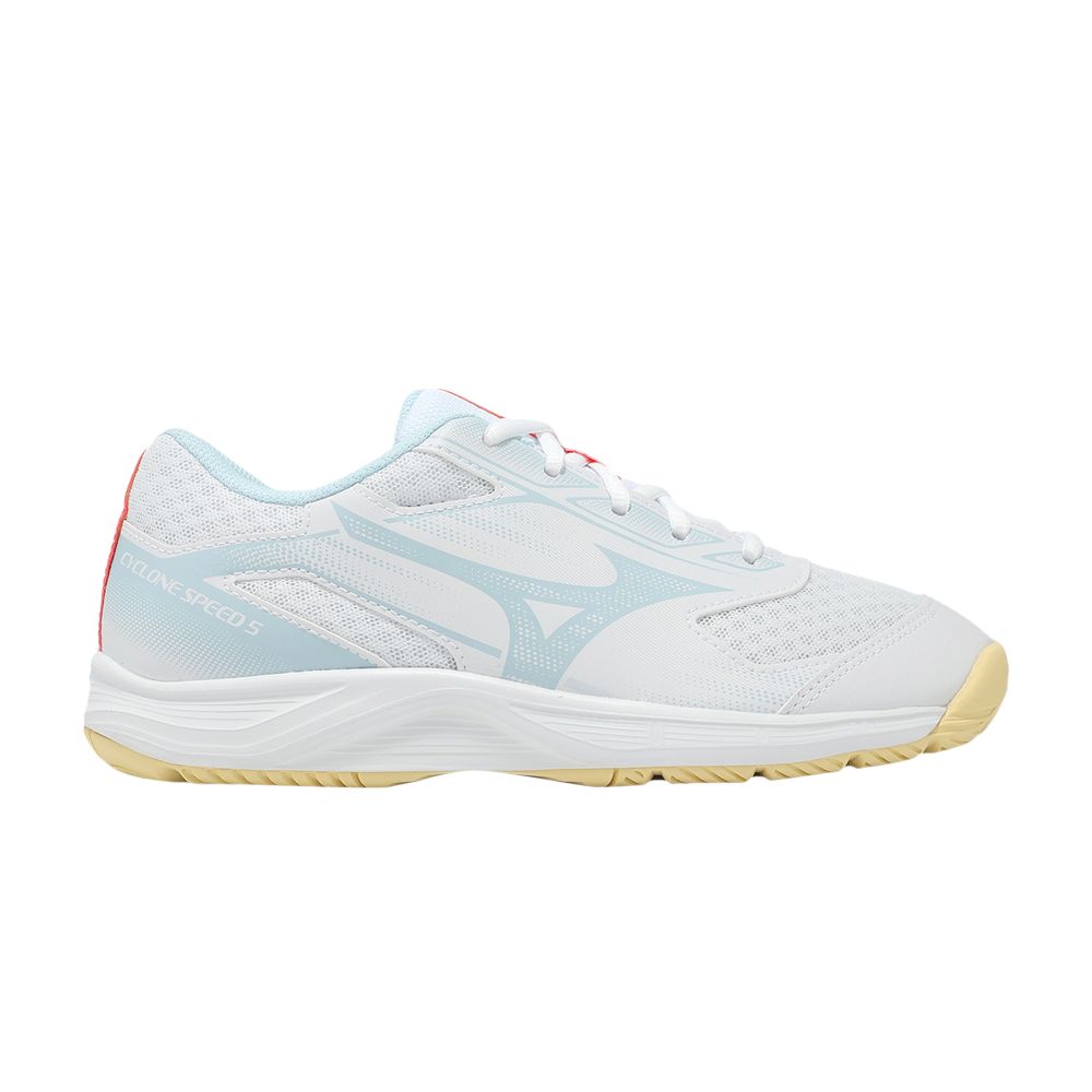 Pre-owned Mizuno Wmns Cyclone Speed 5 'white Blue Tint' | Women's Size 9