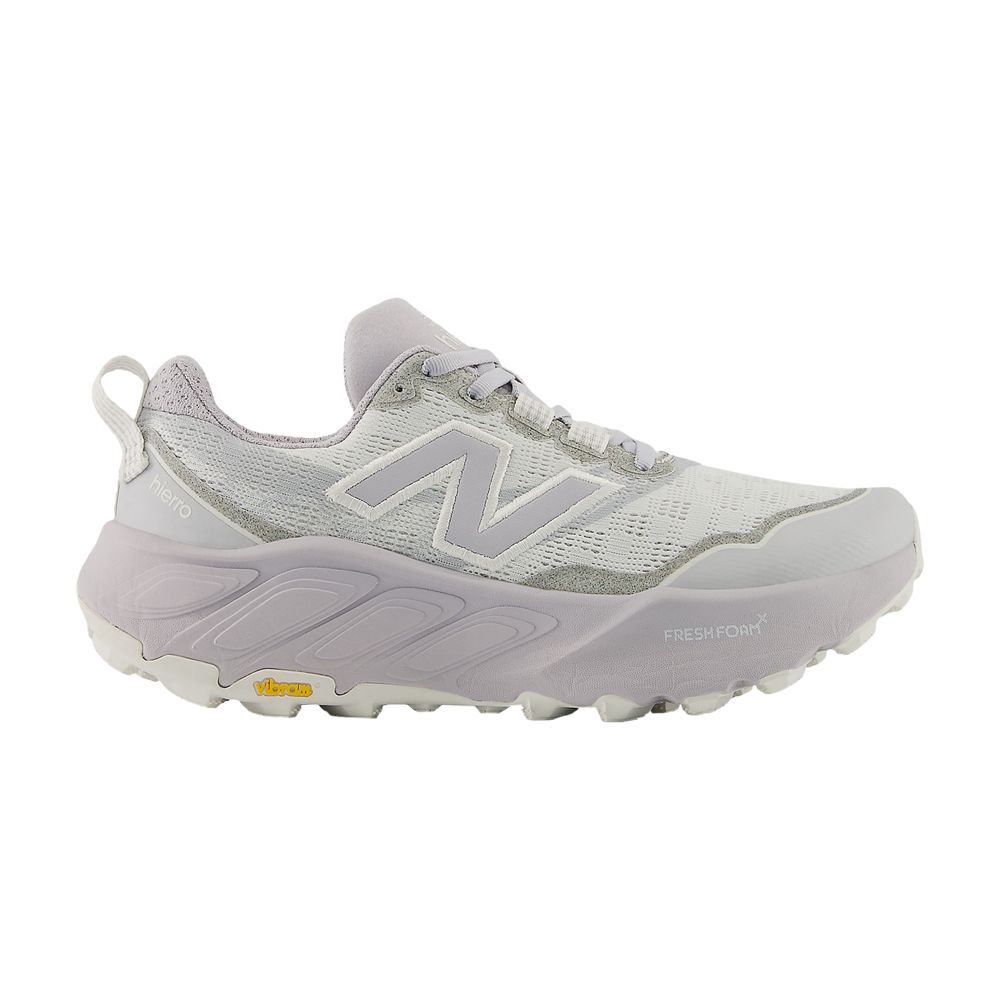 Pre-owned New Balance Wmns Fresh Foam X Hierro V9 Wide 'grey Purple' | Women's Size 8.5 In Gray