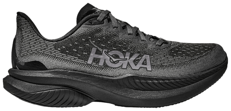 HOKA Wmns Mach 6 Black Outer Orbit