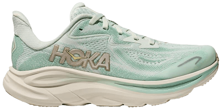 HOKA Clifton 10 Big Kids Sea Glass Truffle Salt