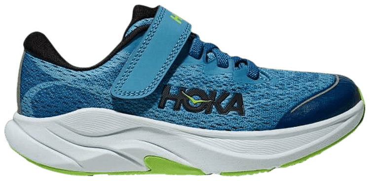 HOKA Rincon 4 Little Kids Foggy Night Alpine Blue