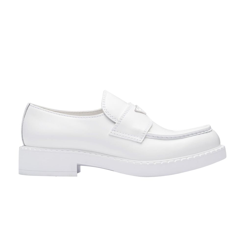 Prada Chocolate Loafer 'White' | Men's Size 7 - 2DE127-055-F0009