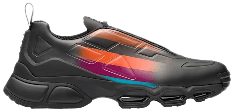 Prada Collision Cross Sneaker Black Astral Blue