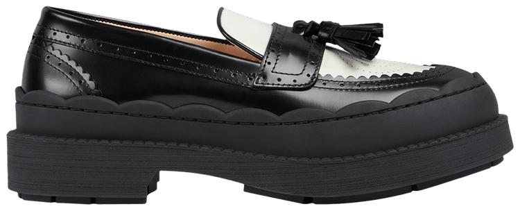 Gucci Wmns Loafer Black White