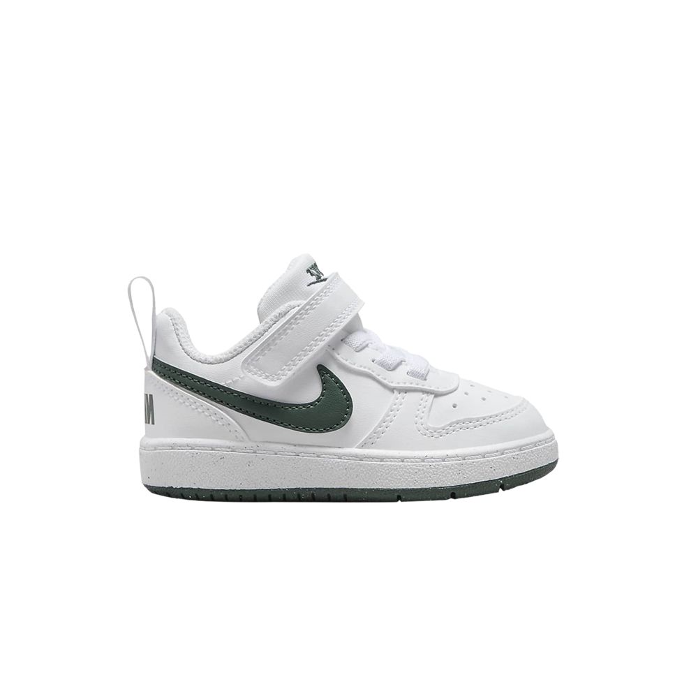 Pre-owned Nike Court Borough Low Recraft Td 'white Vintage Green' | Infant Size 5