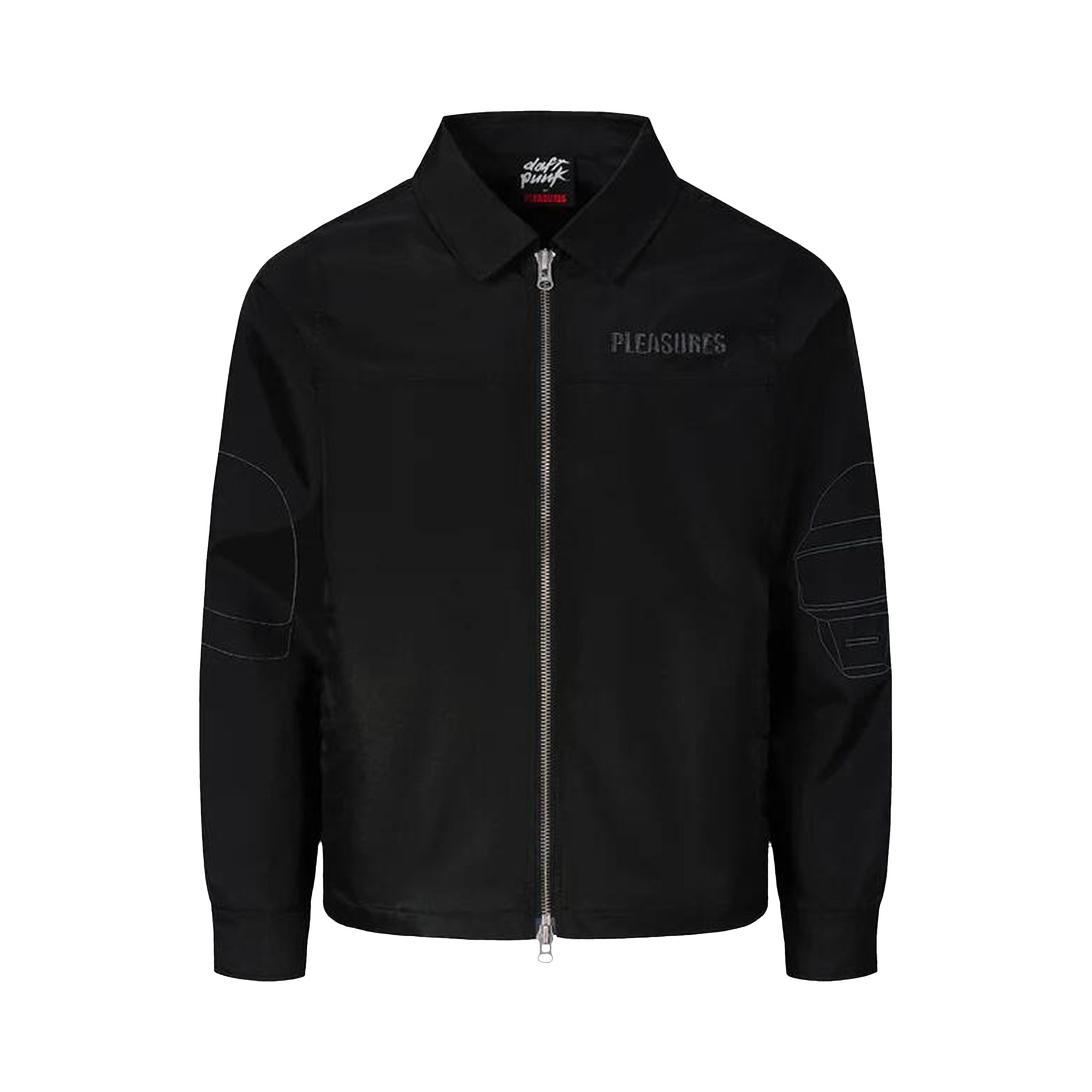 Pre-owned Pleasures Helmets Nylon Work Jacket 'black' | Men's Size L