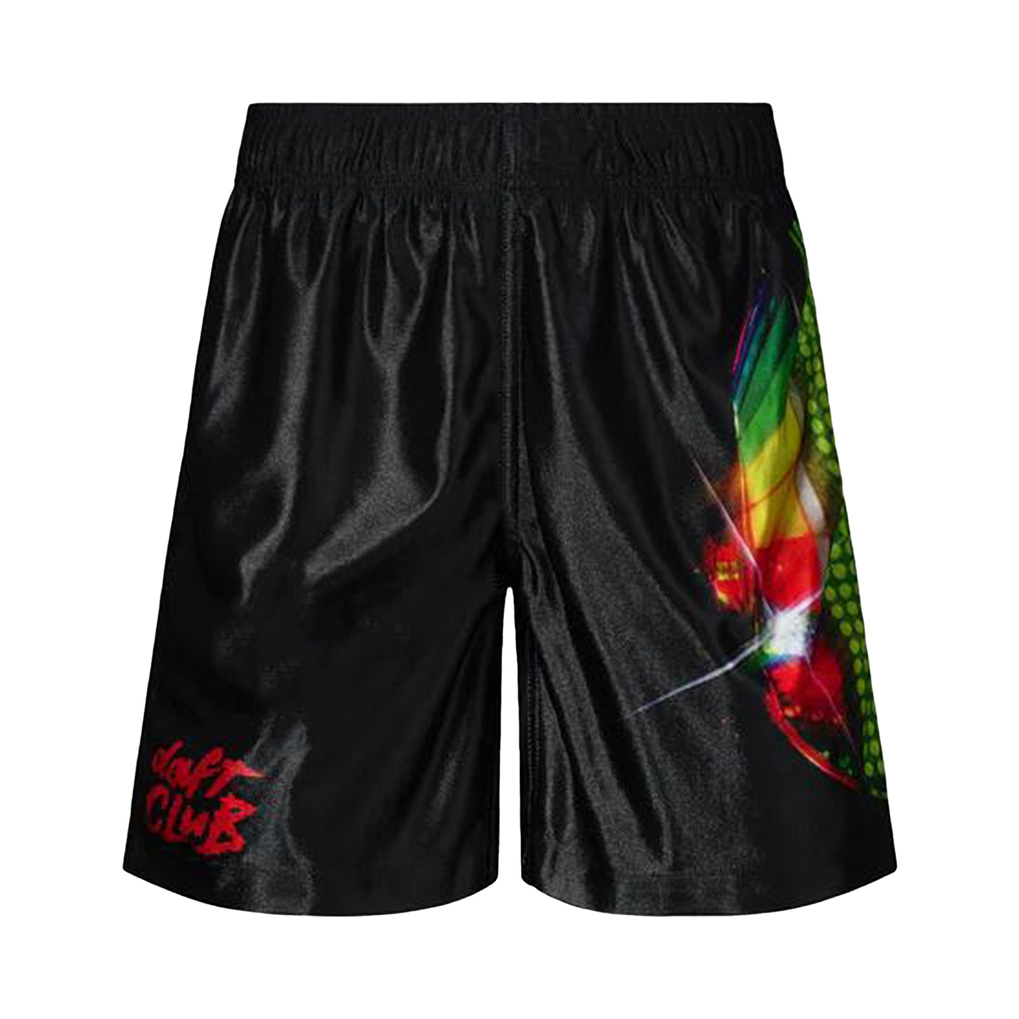 Pre-owned Pleasures Daft Club Sport Shorts 'black' | Men's Size L