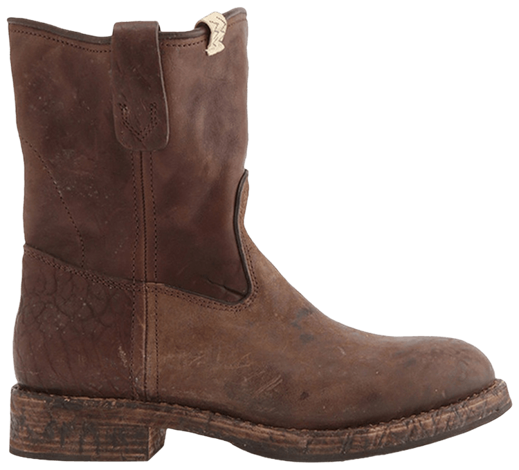 Buy Visvim Wabanaki Boot-Folk 'Dark Brown' - 0125102002012