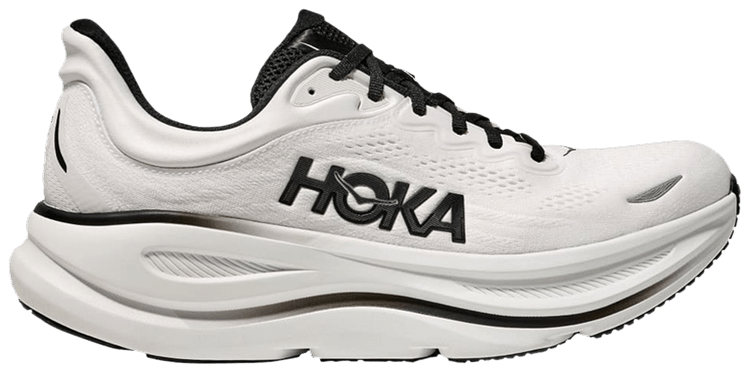 HOKA Bondi 9 White Black
