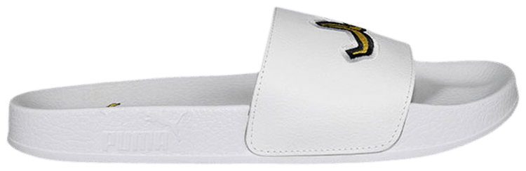 Minions x Puma Leadcat Slide Jr White Minion Yellow