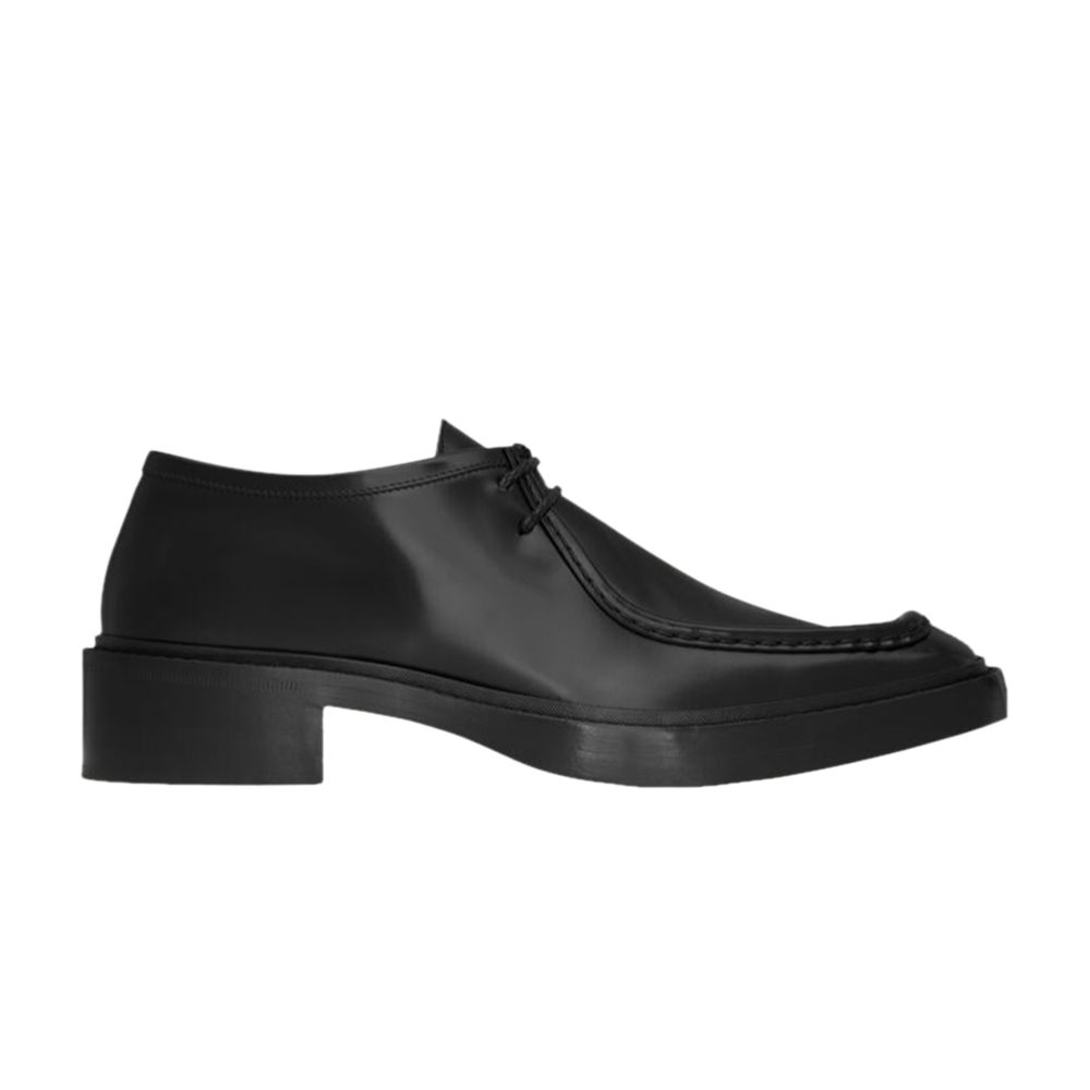 Pre-owned Saint Laurent Wesh Lace Up 'black' | Men's Size 40